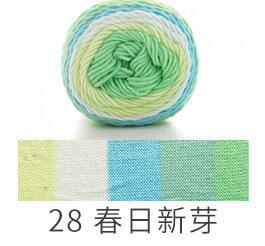 Rainbow Dyed Yarn