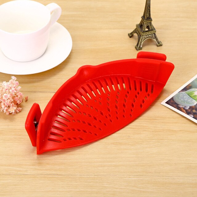 4 Colors Silicone Clip-On Pot Pan