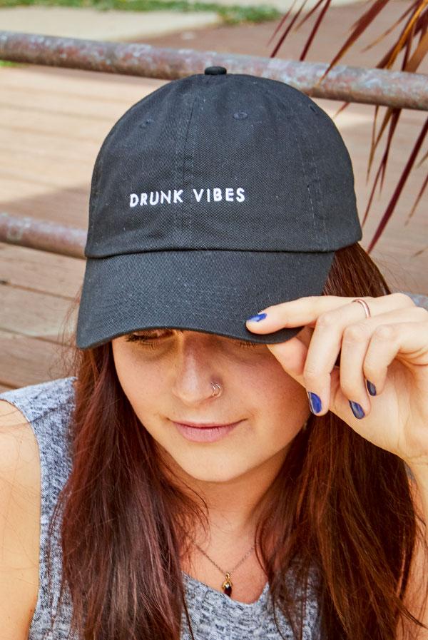 Bride Vibes | Drunk Vibes | Party Vibes - Bachelorette party dad hats