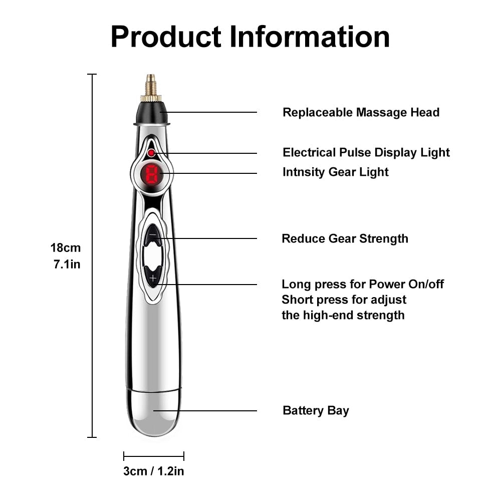 Pen Electric Meridians Laser Therapy