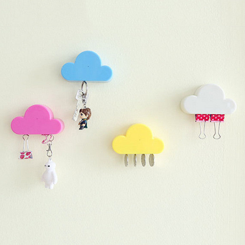 Cloud-Shaped Magnetic Key Holder