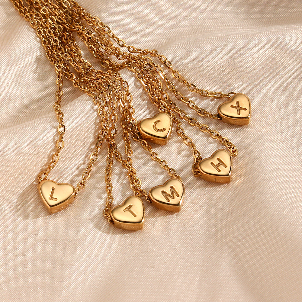 Heart-Shaped Pendant Necklace